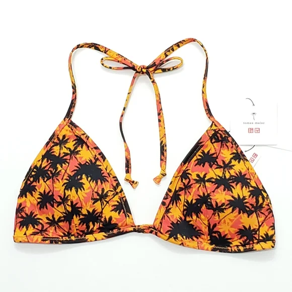 Uniqlo Swim Bikini Tropical Top Large Nwt Poshmark
